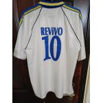 Fenerbahçe 2000-2001 Sezonu Haim Revivo #10 Retro Beyaz Forma from  at Turkish Football Shop # 