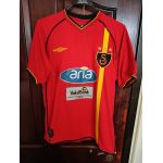 Orijinal Galatasaray 2002-2003 Umbro Kırmızı Forma – Aria & VakıfBank Sponsorlu (M) from  at Turkish Football Shop # 