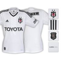 Besiktas Home Jersey 12/13 from adidas at Turkish Football Shop # 23S4E0100101