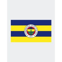 Fenerbahce Striped Official Flag from  at Turkish Football Shop # 