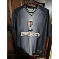 Beşiktaş Puma Away Football Shirt 2003-2004 Beko Grey Original Jersey Men's M from Puma at Turkish Football Shop # 