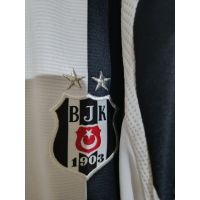 Beşiktaş 2006-2007 Sezonu Mert Nobre #11 Retro Çubuklu Forma (Umbro) from  at Turkish Football Shop # 