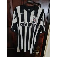 Beşiktaş 2007-2008 Sezonu Rodrigo Tello #14 Retro Çubuklu Forma (Umbro) from  at Turkish Football Shop # 
