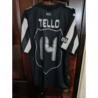 Beşiktaş 2007-2008 Sezonu Rodrigo Tello #14 Retro Çubuklu Forma (Umbro) from  at Turkish Football Shop # 