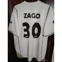 Beşiktaş 2002-2003 Sezonu 100. Yıl Zago #30 Retro Beyaz İç Saha Forması (Puma) from Puma at Turkish Football Shop # 