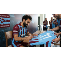Mohamed Salah Signed Trabzonspor Jersey from  at Turkish Football Shop # 