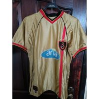 Orijinal Galatasaray 2002-2003 Umbro Altın (Gold) Forma – Aria Sponsorlu (S Beden) from  at Turkish Football Shop # 