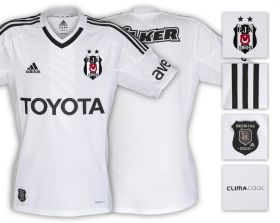 Besiktas Home Jersey 12/13 from adidas at Turkish Football Shop # 23S4E0100101
