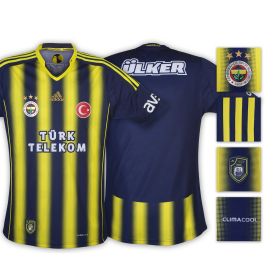 Fenerbahce Home Jersey 13/14 from adidas at Turkish Football Shop # AT013E3S01