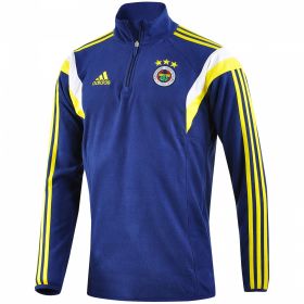 Fenerbahce Navy Blue Fleece Training Top 2014/15 from adidas at Turkish Football Shop # 