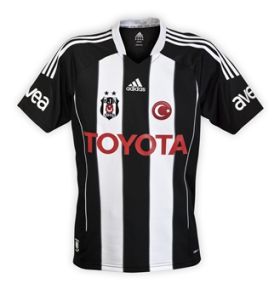 Besiktas Away Jersey 11/12 from adidas at Turkish Football Shop # 12S4E0100102
