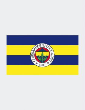 Fenerbahce Striped Official Flag