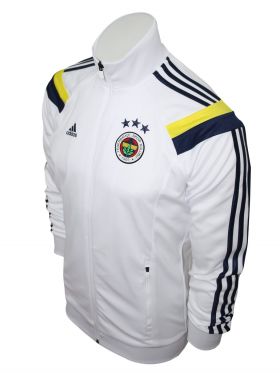 Fenerbahce White Anthem Jacket 2014/15 from adidas at Turkish Football Shop # 