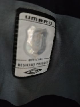 Beşiktaş 2007-2008 Away Jersey Umbro Cola Turka Original Grey Black L from  at Turkish Football Shop # 