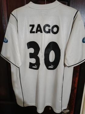 Beşiktaş 2002-2003 Sezonu 100. Yıl Zago #30 Retro Beyaz İç Saha Forması (Puma) from Puma at Turkish Football Shop # 