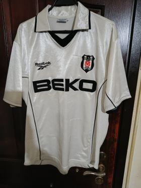 Orijinal 2000-2001 Beşiktaş Reebok Beyaz Forma – Pascal Nouma #21 from  at Turkish Football Shop # 