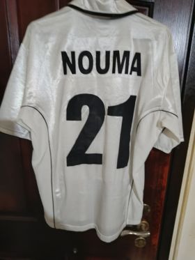 Orijinal 2000-2001 Beşiktaş Reebok Beyaz Forma – Pascal Nouma #21 from  at Turkish Football Shop # 
