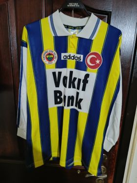 Orijinal Nostaljik Fenerbahçe Adidas Çubuklu Forma – Bolić #9 from adidas at Turkish Football Shop # 