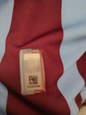 Orijinal Etiketli Trabzonspor TS Club Islak İmzalı Bordo-Mavi Forma (S Beden) from  at Turkish Football Shop # 