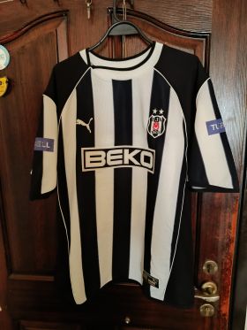 Beşiktaş 2002-2003 100. Yıl Şampiyonluk Forması - Sergen Yalçın #10 (Puma) from Puma at Turkish Football Shop # 