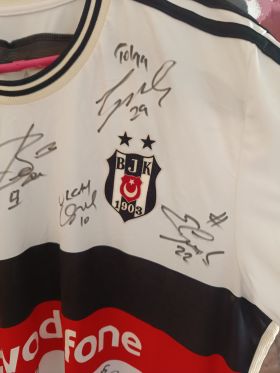 Koleksiyonluk Beşiktaş 2014-2015 Futbolcu İmzalı Orijinal Adidas Forma (L Beden) from adidas at Turkish Football Shop # 