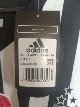 Koleksiyonluk 2017/18 Beşiktaş JK Vodafone Sponsorlu Çubuklu Forma - BNWT 2XL from adidas at Turkish Football Shop # 