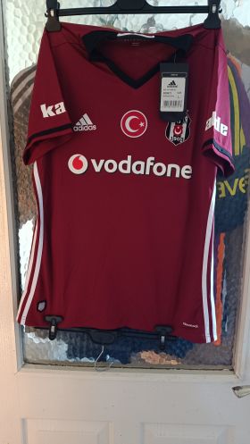Orijinal Etiketli Beşiktaş 2016/2017 Atiba Hutchinson #13 Bordo Forma (L Beden) from adidas at Turkish Football Shop # 