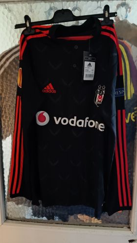KOLEKSİYONLUK Beşiktaş 2014-2015 Demba Ba #9 Avrupa Ligi Forması (Sıfır Etiketli - Uzun Kollu) from adidas at Turkish Football Shop # 