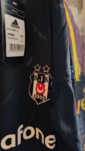KOLEKSİYONLUK Beşiktaş 2014-2015 Demba Ba #9 Avrupa Ligi Forması (Sıfır Etiketli - Uzun Kollu) from adidas at Turkish Football Shop # 