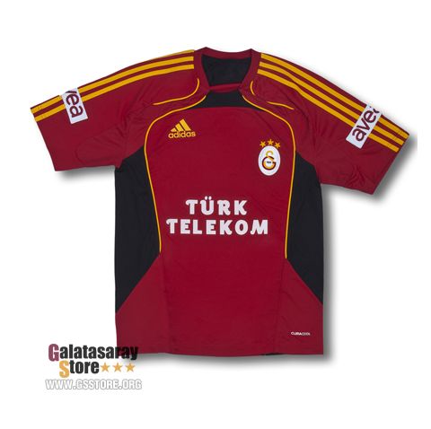 Galatasaray Red Ss Training Jersey 10/11 from adidas at Turkish Football Shop # P02886