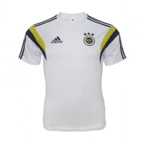 Fenerbahce White T-shirt 2014/15 from adidas at Turkish Football Shop # 