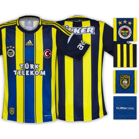 Fenerbahce Home Jersey 12/13 from adidas at Turkish Football Shop # AT013E2S01