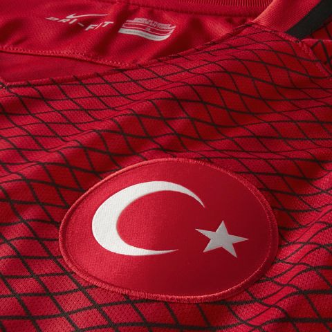 Turkey National Team Home Jersey 2016/17 from Nike at Turkish Football Shop # 724638-010