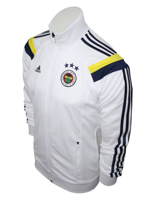 Fenerbahce White Anthem Jacket 2014/15 from adidas at Turkish Football Shop # 