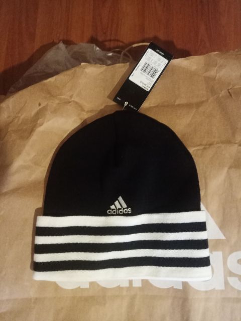 Adidas Beşiktaş BJK Woolie Bere Siyah Beyaz AZ6817 Lisanslı Taraftar Beresi from adidas at Turkish Football Shop # AZ6817