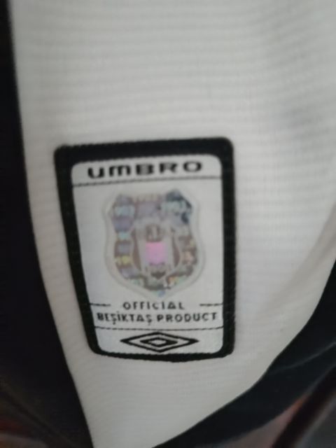 Beşiktaş 2006-2007 Sezonu Mert Nobre #11 Retro Çubuklu Forma (Umbro) from  at Turkish Football Shop # 