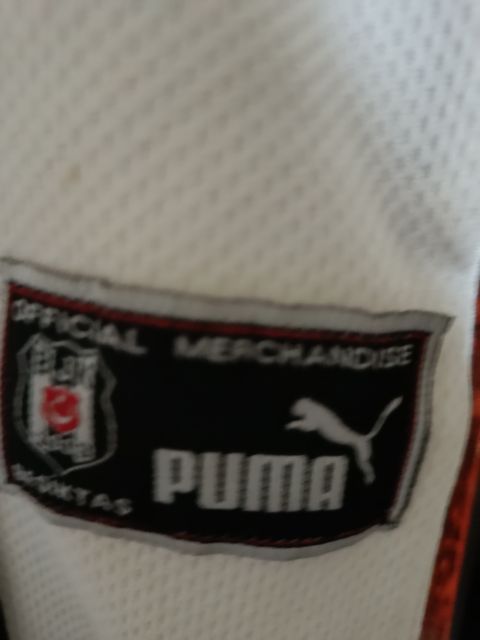 Beşiktaş 2002-2003 Sezonu 100. Yıl Zago #30 Retro Beyaz İç Saha Forması (Puma) from Puma at Turkish Football Shop # 