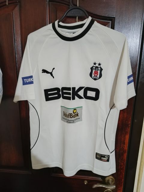 Orijinal 2004-2005 Beşiktaş Puma Forma – Nostaljik Beko & VakıfBank Baskılı from Puma at Turkish Football Shop # 