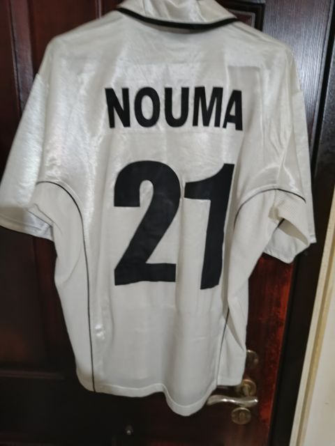 Orijinal 2000-2001 Beşiktaş Reebok Beyaz Forma – Pascal Nouma #21 from  at Turkish Football Shop # 