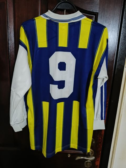 Orijinal Nostaljik Fenerbahçe Adidas Çubuklu Forma – Bolić #9 from adidas at Turkish Football Shop # 