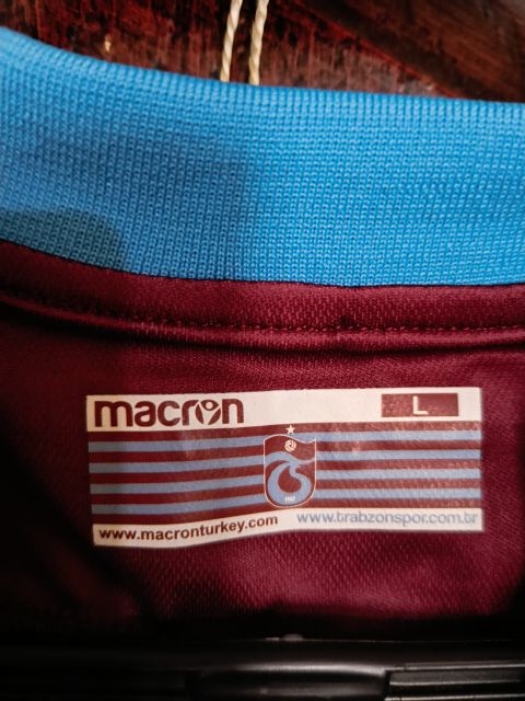 Orijinal Etiketli Trabzonspor 2018/2019 Macron İmzalı Maç Forması (L Beden) from  at Turkish Football Shop # 