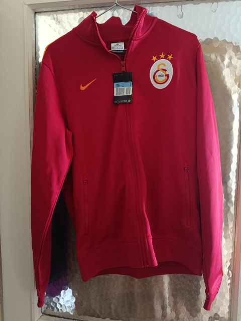 Koleksiyonluk 2013/14 Galatasaray Nike Authentic Kırmızı Track Jacket - M Beden from Nike at Turkish Football Shop # 