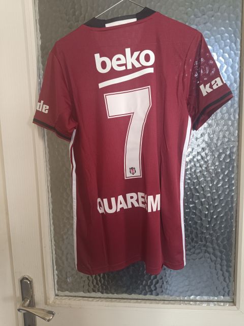 Beşiktaş BJK 2016-2017 Bordo Forma - Adidas Climacool, Quaresma #7 from adidas at Turkish Football Shop # 