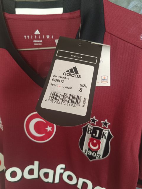 Beşiktaş BJK 2016-2017 Bordo Forma - Adidas Climacool, Quaresma #7 from adidas at Turkish Football Shop # 