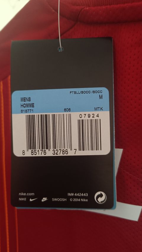 Galatasaray 2014-2015 Home Jersey Nike Dri-FIT Authentic - Original GS Jersey from Nike at Turkish Football Shop # 