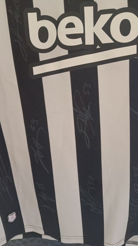 Adidas Beşiktaş 2025/26 Home Jersey Orkun Kökçü #10 Signed – İmzalı BJK Forma from adidas at Turkish Football Shop # 